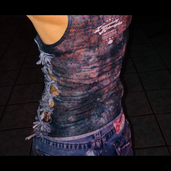 Harley Davidson reconstructed tank!! - Picture 3 of 4